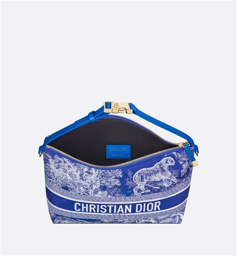 diortravel nomad pouch|Medium DiorTravel Nomad Pouch Blue Toile de Jouy .